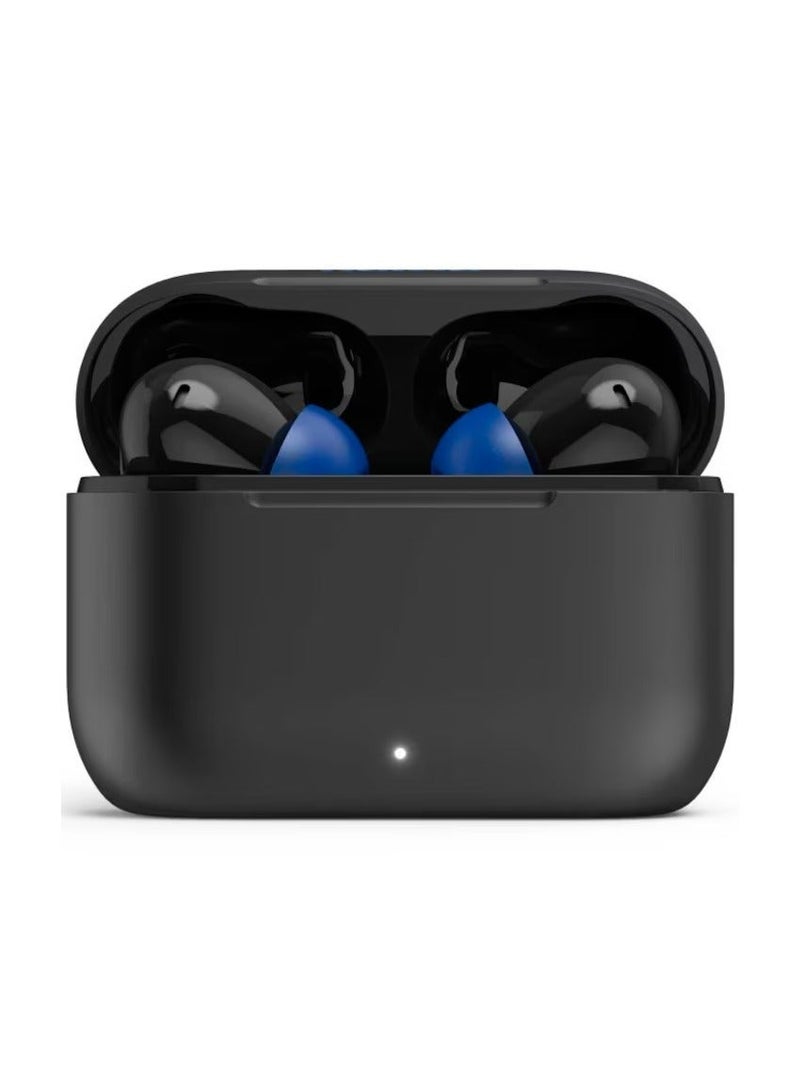 Hama Wireless Earbuds, Wireless Bluetooth Earphone with Active and Environmental Noise Cancellation, Touch Control, True wireless Earbuds with In-Ear Headphones Calling, Microphone, Voice Control, 20 Hours Playtime - Black - Image 1